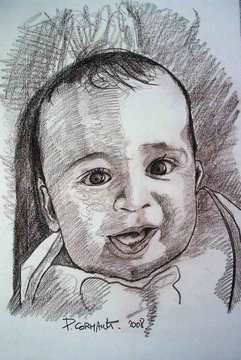 image de portrait à la sépia