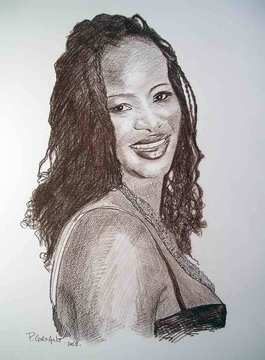 image de portrait à la sépia